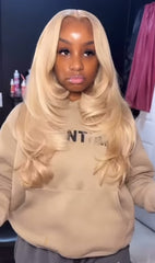 (613) 13X6 Straight & Body Wave Frontal Wigs 200% Density