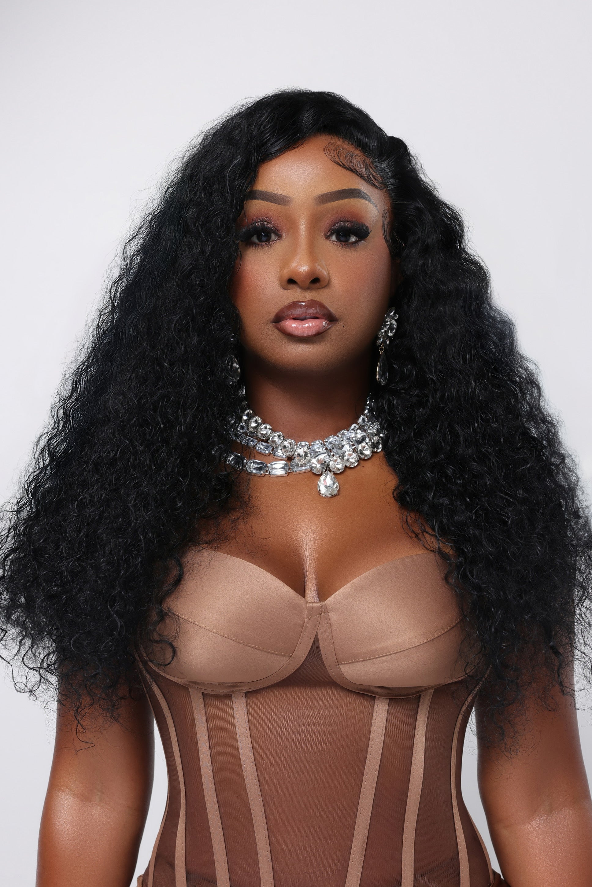 13x6 Curly Frontal Wigs HD 200% Density